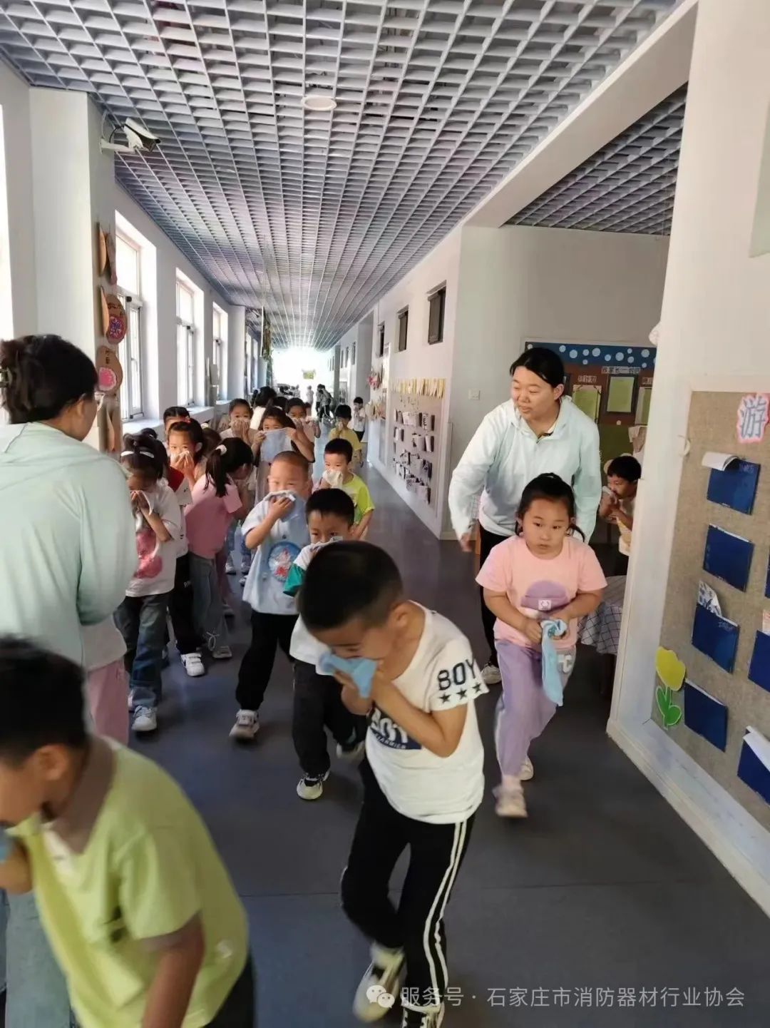 消防培训进园所 安全守护“童”成长 ——石家庄消防器材行业协会(图2)