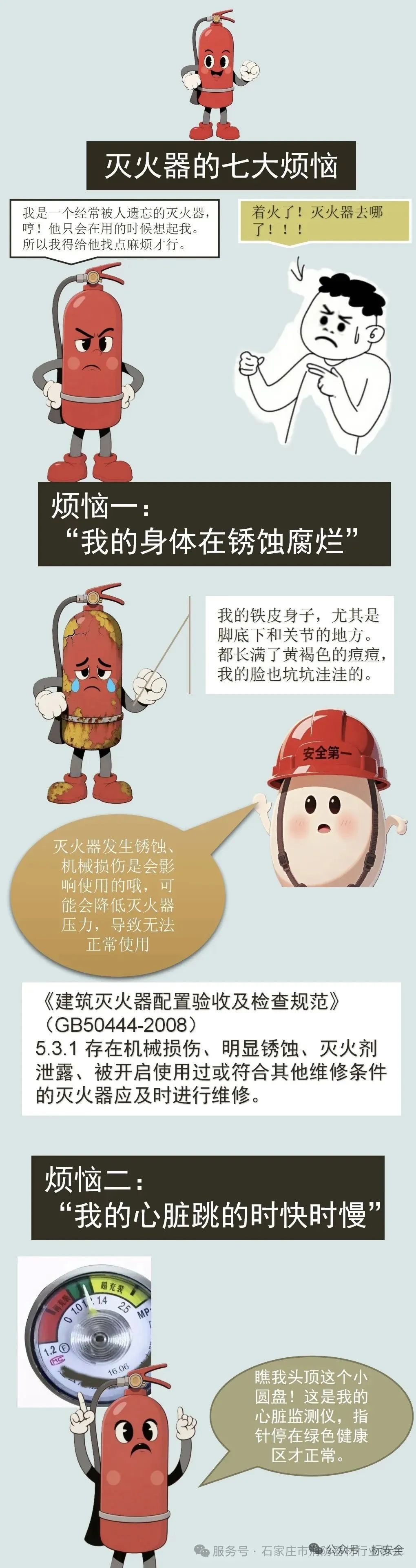 灭火器的七大烦恼 ！(图1)